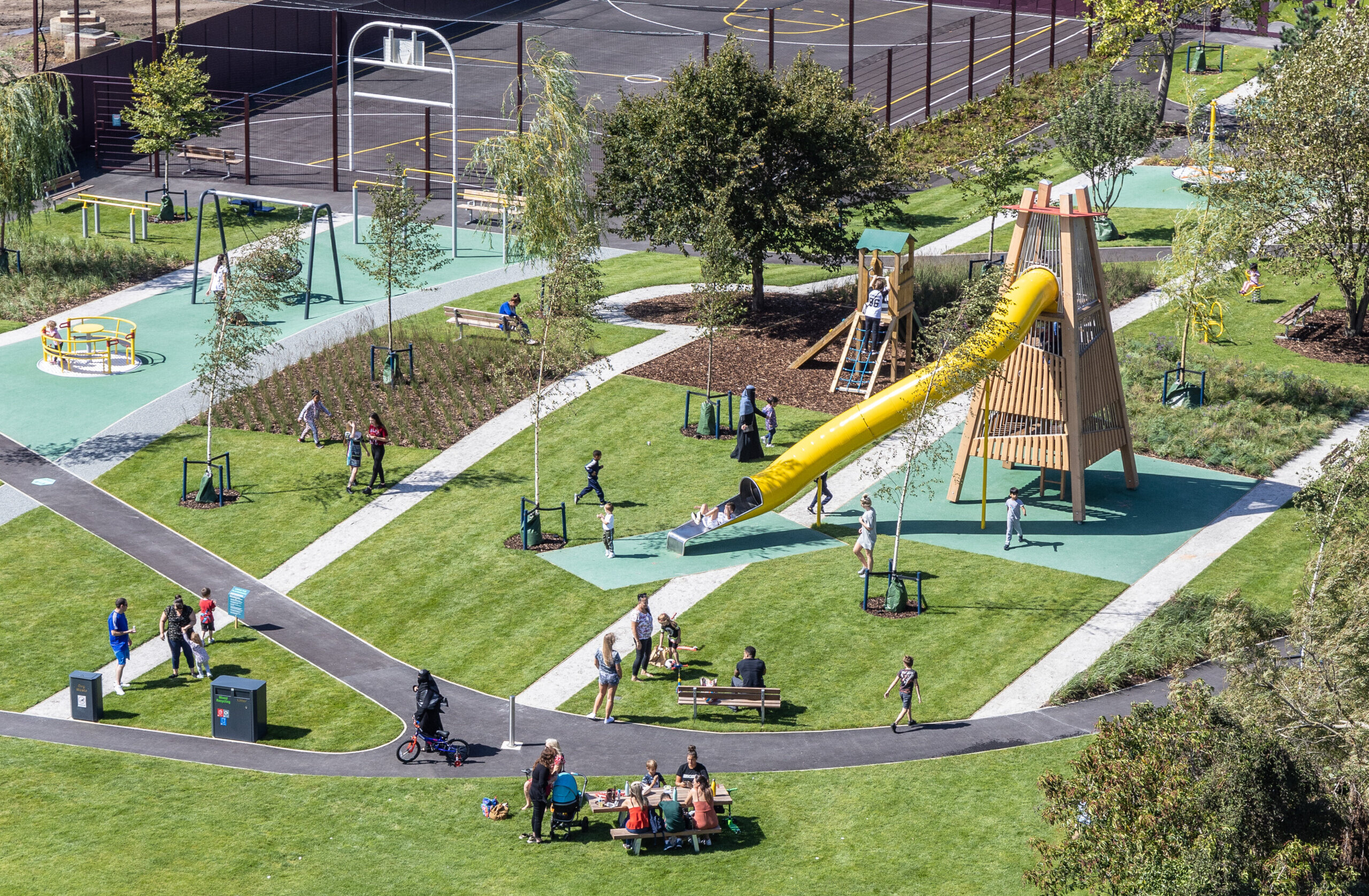 Aerial view of the Exploratory Park © John Sturrock