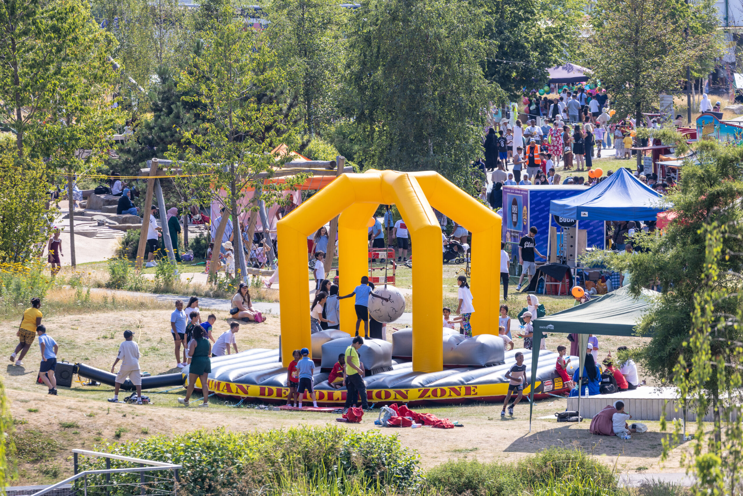 Brent Cross Town Summer Festival in Claremont Park