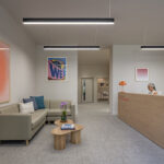 inside an office space
